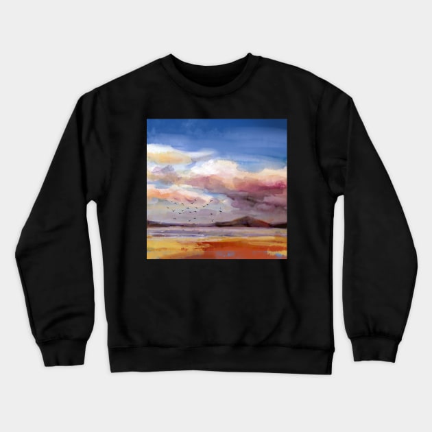 Il mare d'inverno Crewneck Sweatshirt by aastankovic